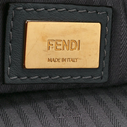 Fendi Vitello Elite Petite 2Jours Tote Grey 5 of 12
