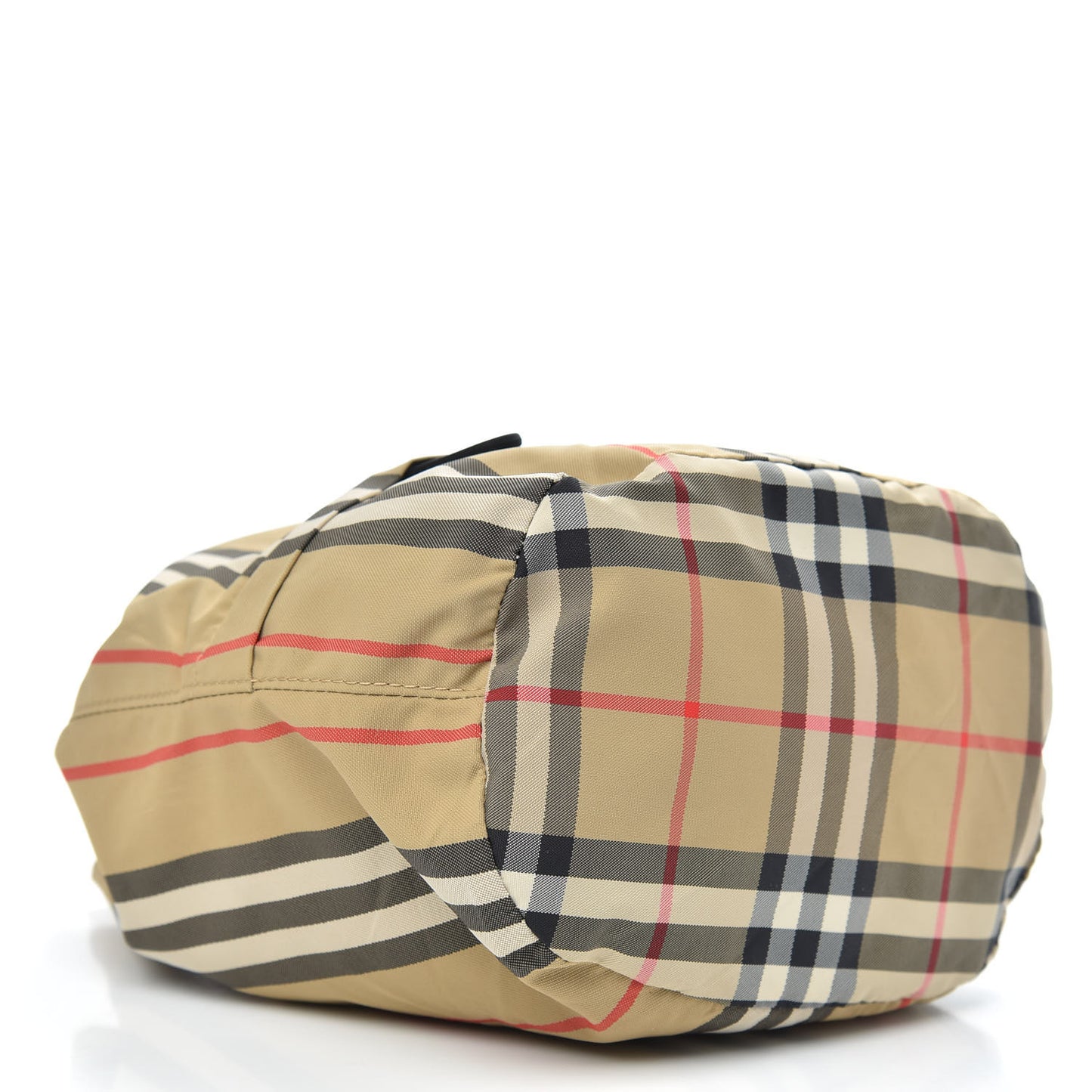 Econyl Icon Stripe Phoebe Drawcord Pouch Archive Beige