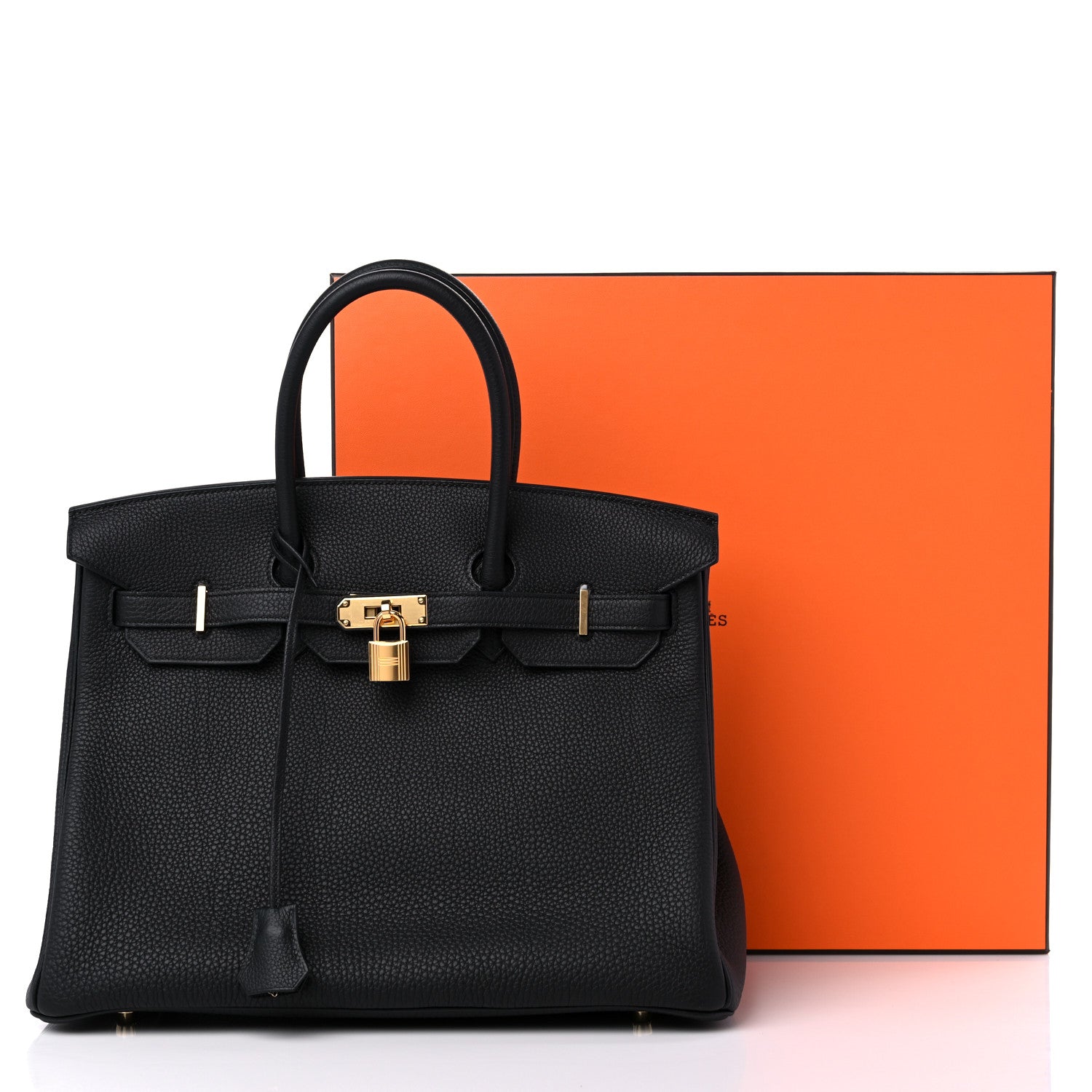 Hermes Togo Birkin 35 Black 9 of 9