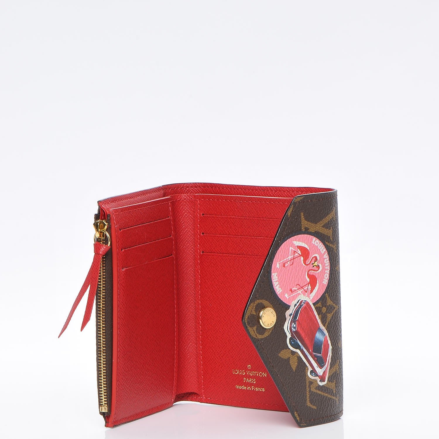 Louis Vuitton Monogram World Tour Victorine Wallet 5 of 7