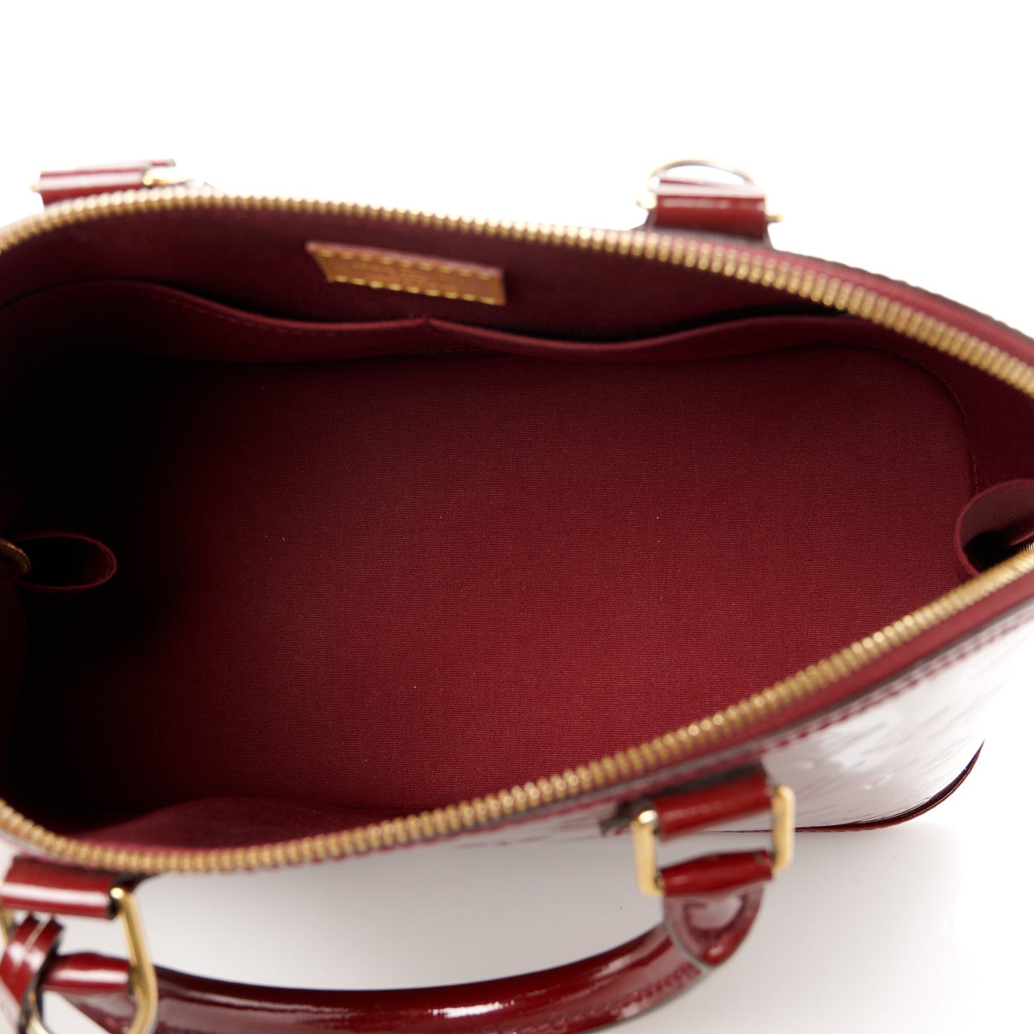 Louis Vuitton Vernis Alma PM Amarante 5 of 11