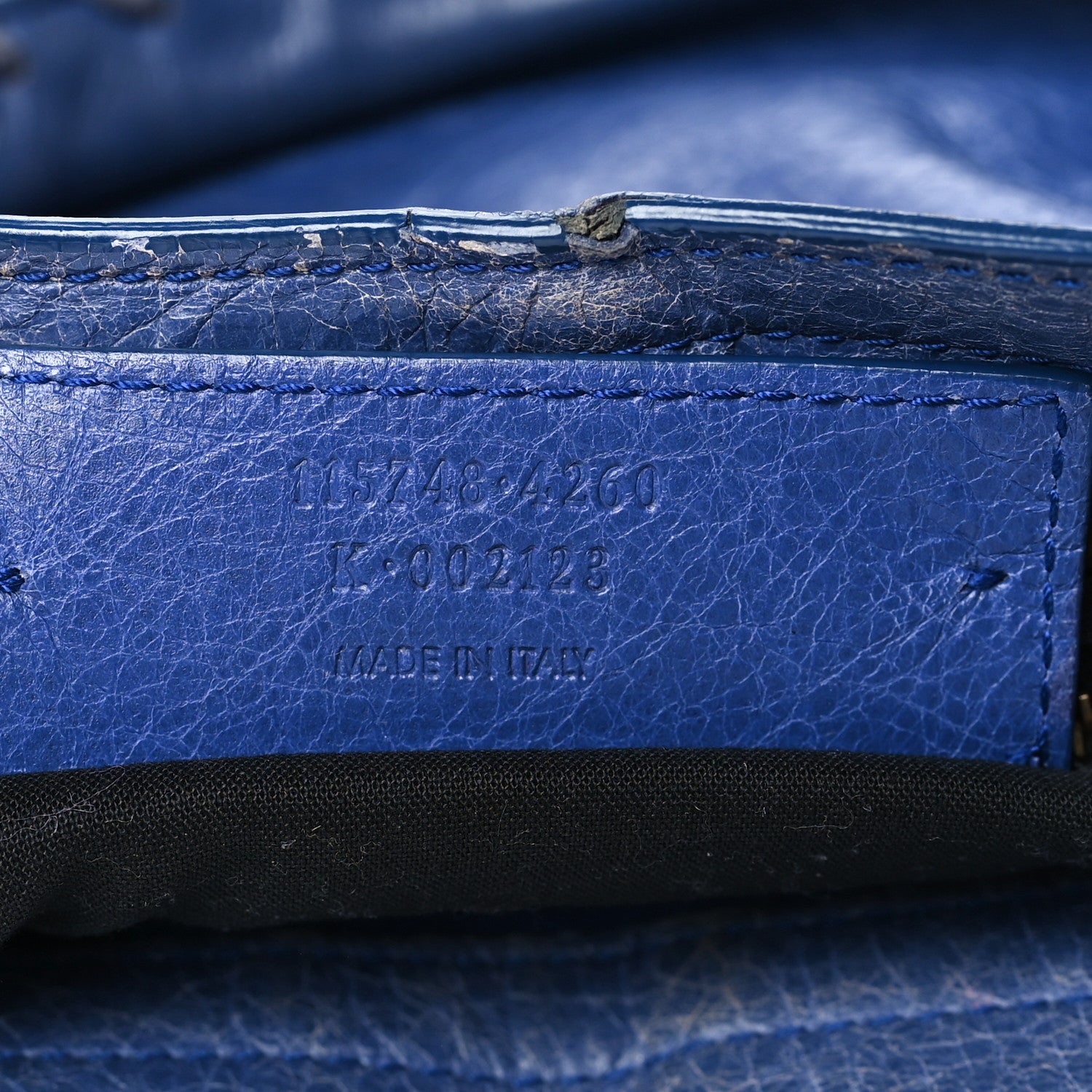 Balenciaga Agneau Classic Hardware City Bleu Lavande 8 of 12