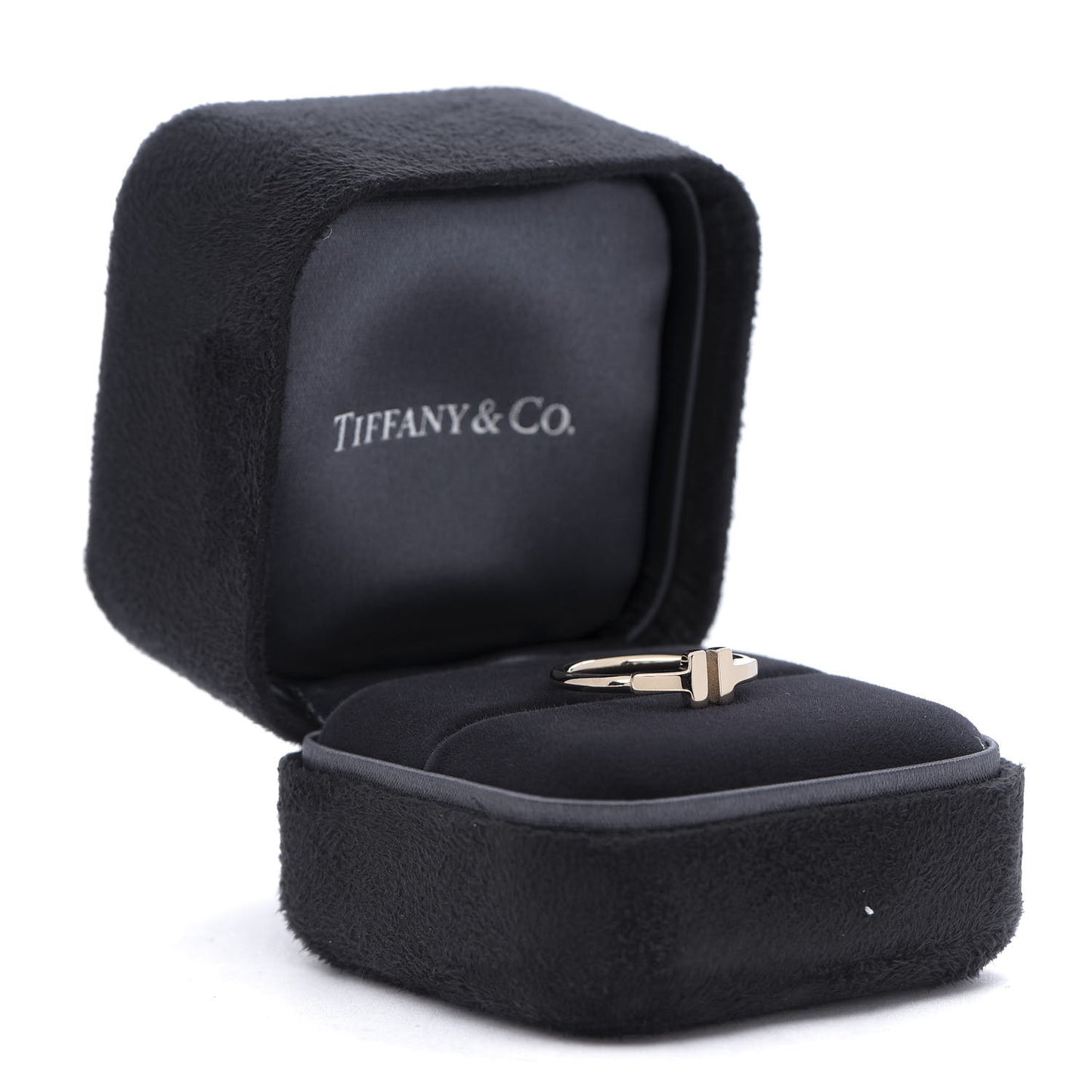 18K Rose Gold T Wire Ring 51 5.75