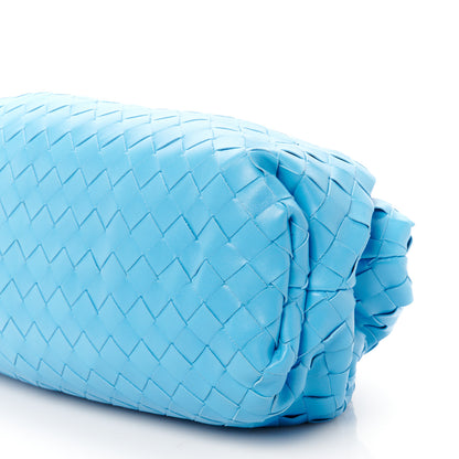 Bottega Veneta Nappa Maxi Intrecciato The Pouch Oversized Clutch Swimming Pool 10 of 10