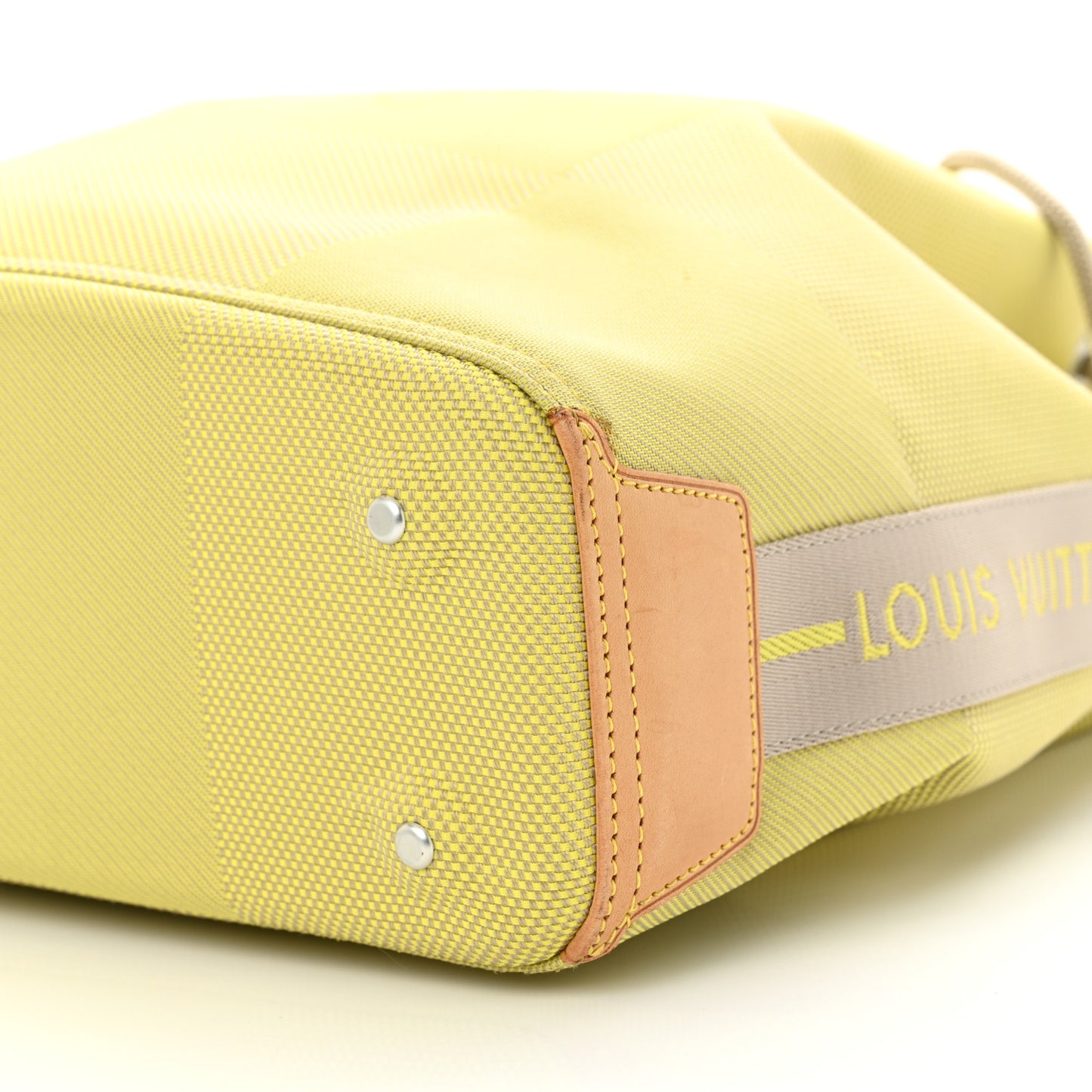 Damier Geant Americas Cup Volunteer Bag Yellow