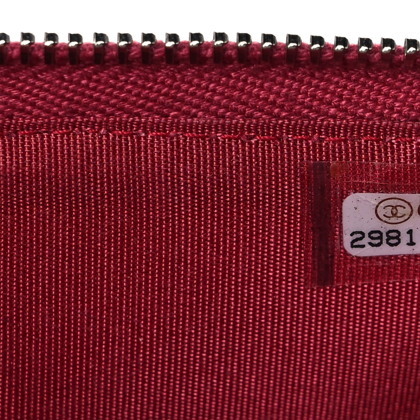 Caviar Quilted Classic Flat Wallet Pouch Pink