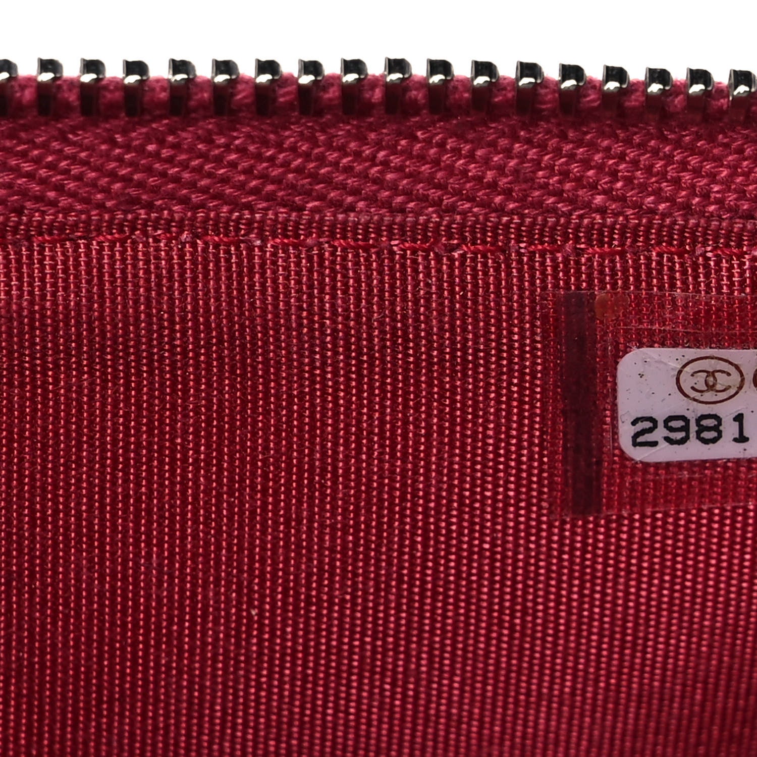 Chanel Caviar Quilted Classic Flat Wallet Pouch Pink 7 of 8