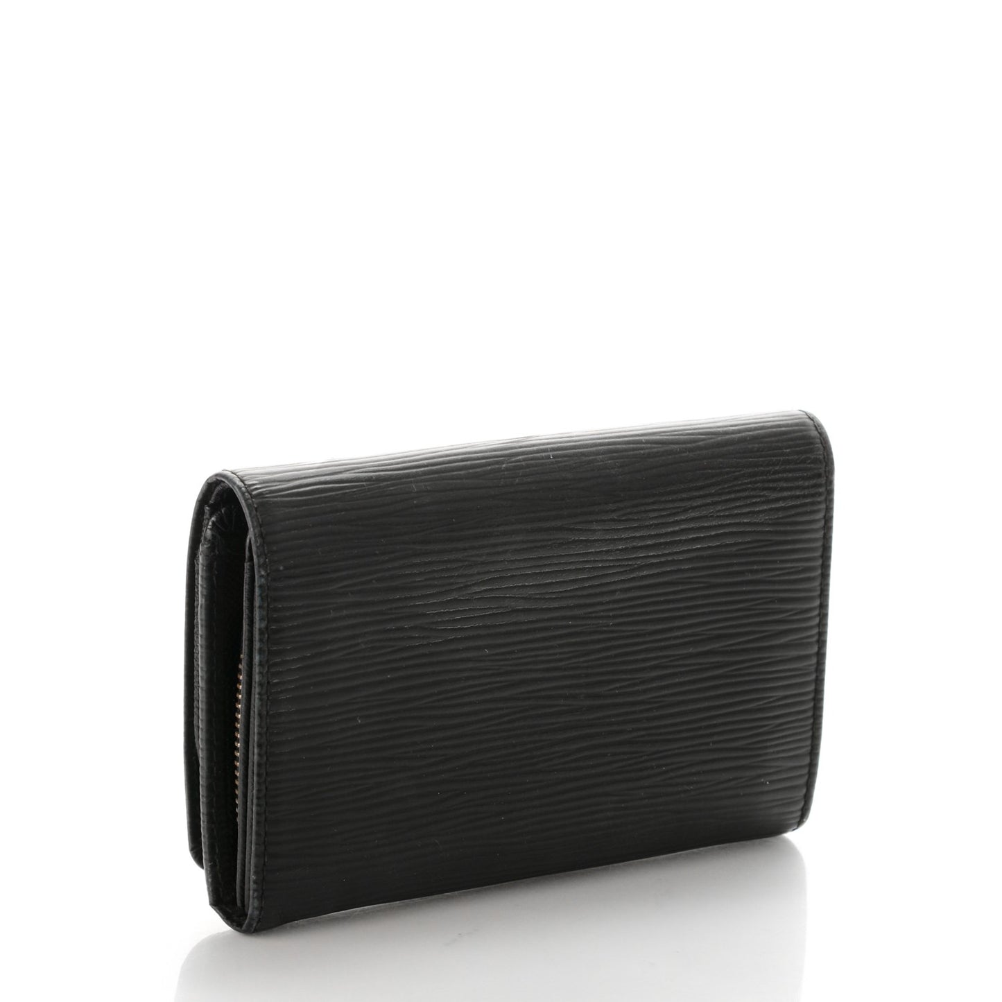 Epi Porte-Monnaie Billets Tresor Wallet Black