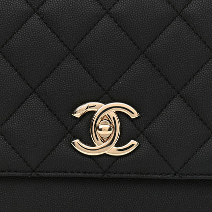 Chanel Caviar Quilted Large Business Affinity Flap Black 8 of 11