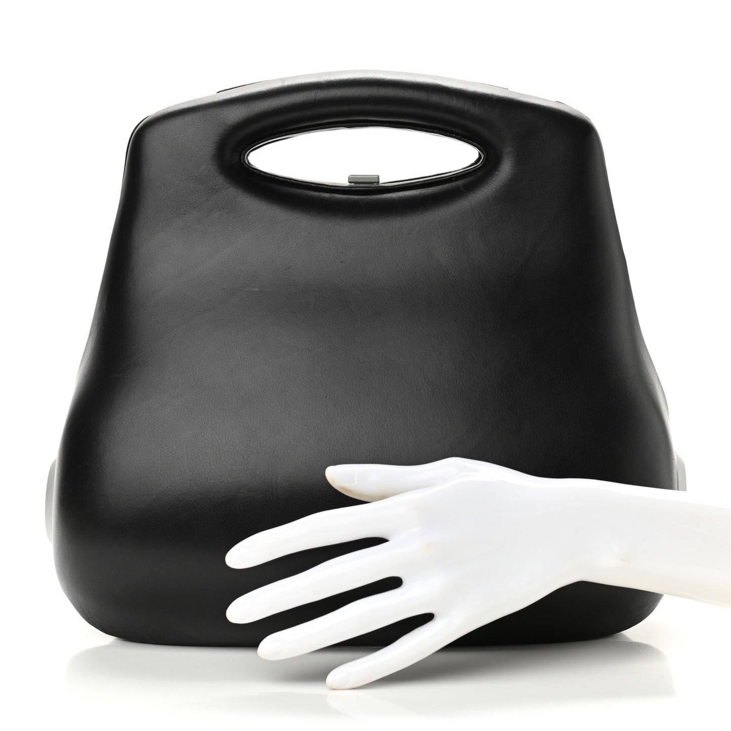 Lambskin Millennium 2005 Hard Case Bag Black