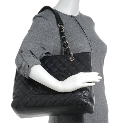 Chanel Caviar Grand Shopping Tote GST Black 2 of 7