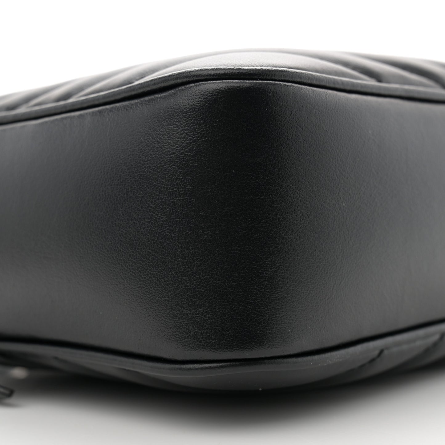 Calfskin Matelasse Monogram Monochrome Lou Camera Bag Black