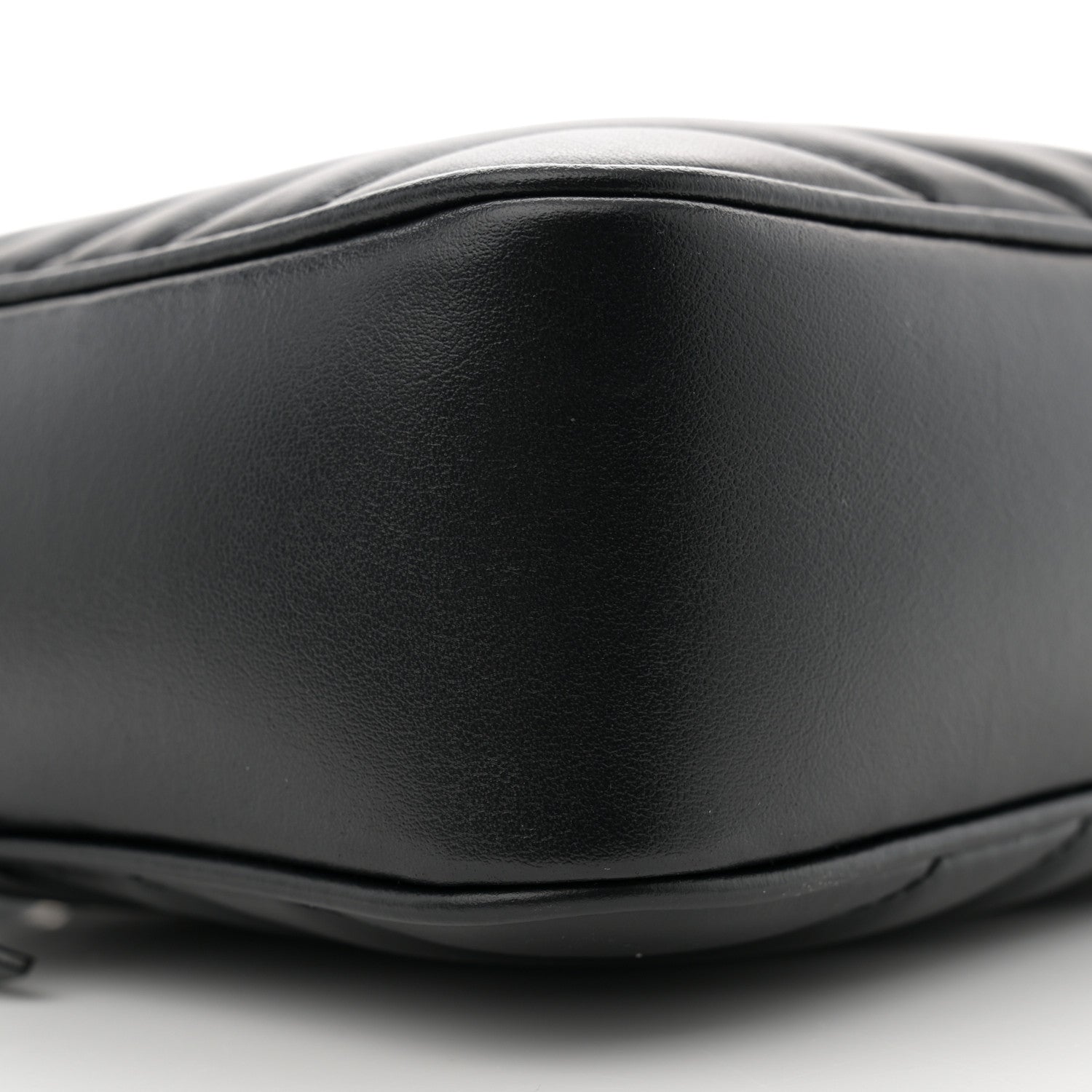 Saint Laurent Calfskin Matelasse Monogram Monochrome Lou Camera Bag Black 9 of 11