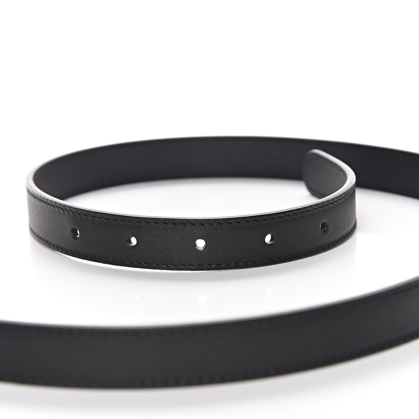 Calfskin Double G 20mm Belt 80 32 Black