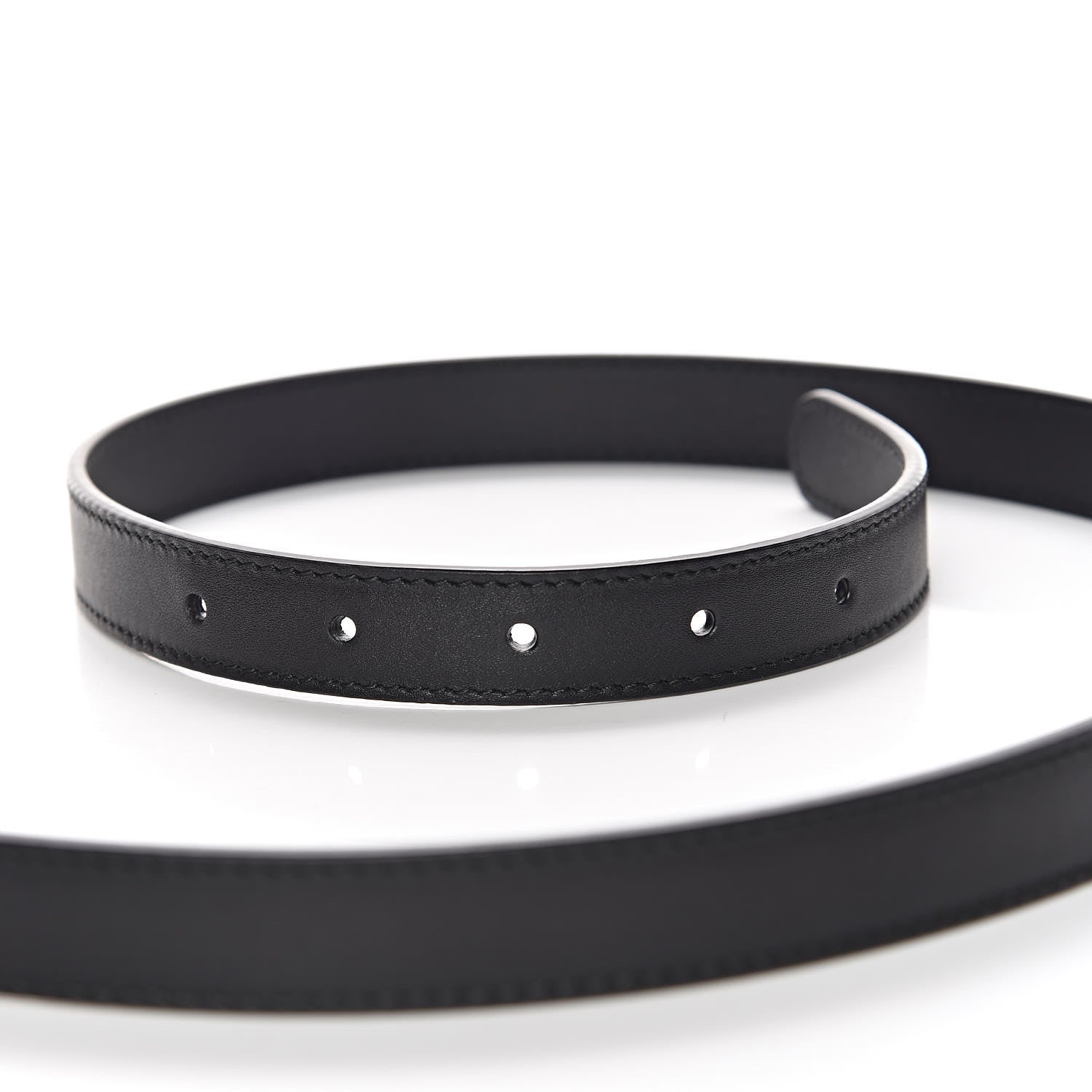 Gucci Calfskin Double G 20mm Belt 80 32 Black 4 of 7