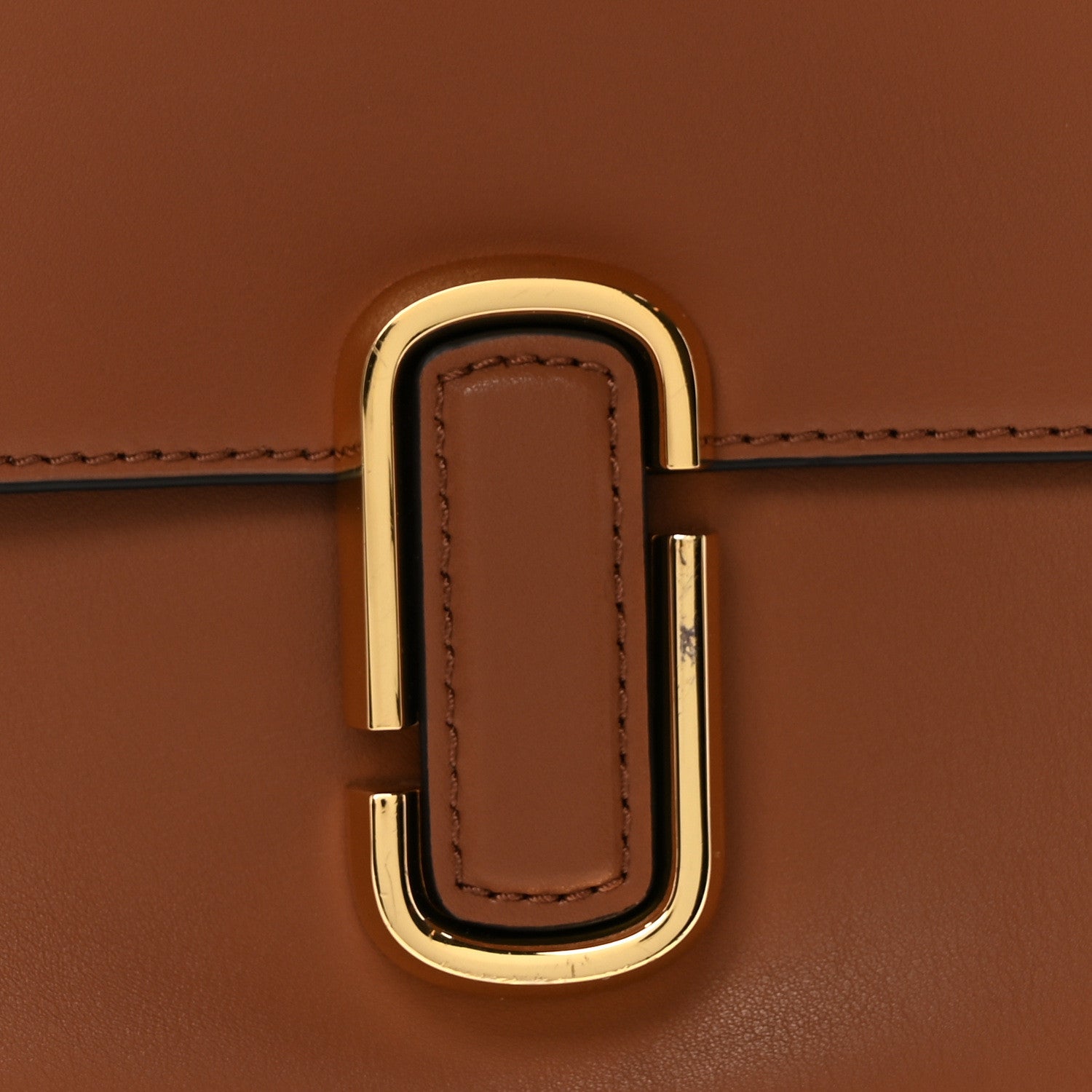 Marc Jacobs Calfskin J Marc Chain Mini Satchel Argan Oil 8 of 10