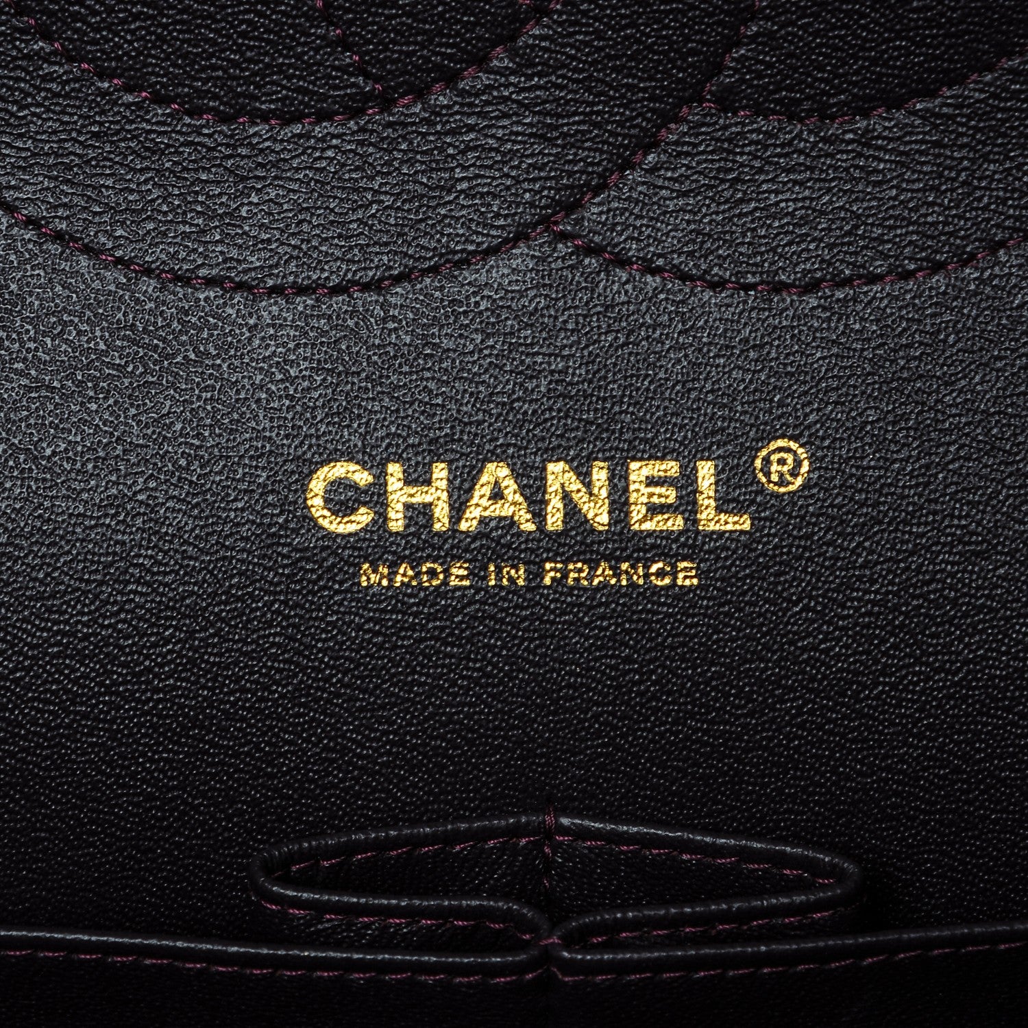 Chanel Lambskin Quilted Jumbo Double Flap Purple 6 of 9