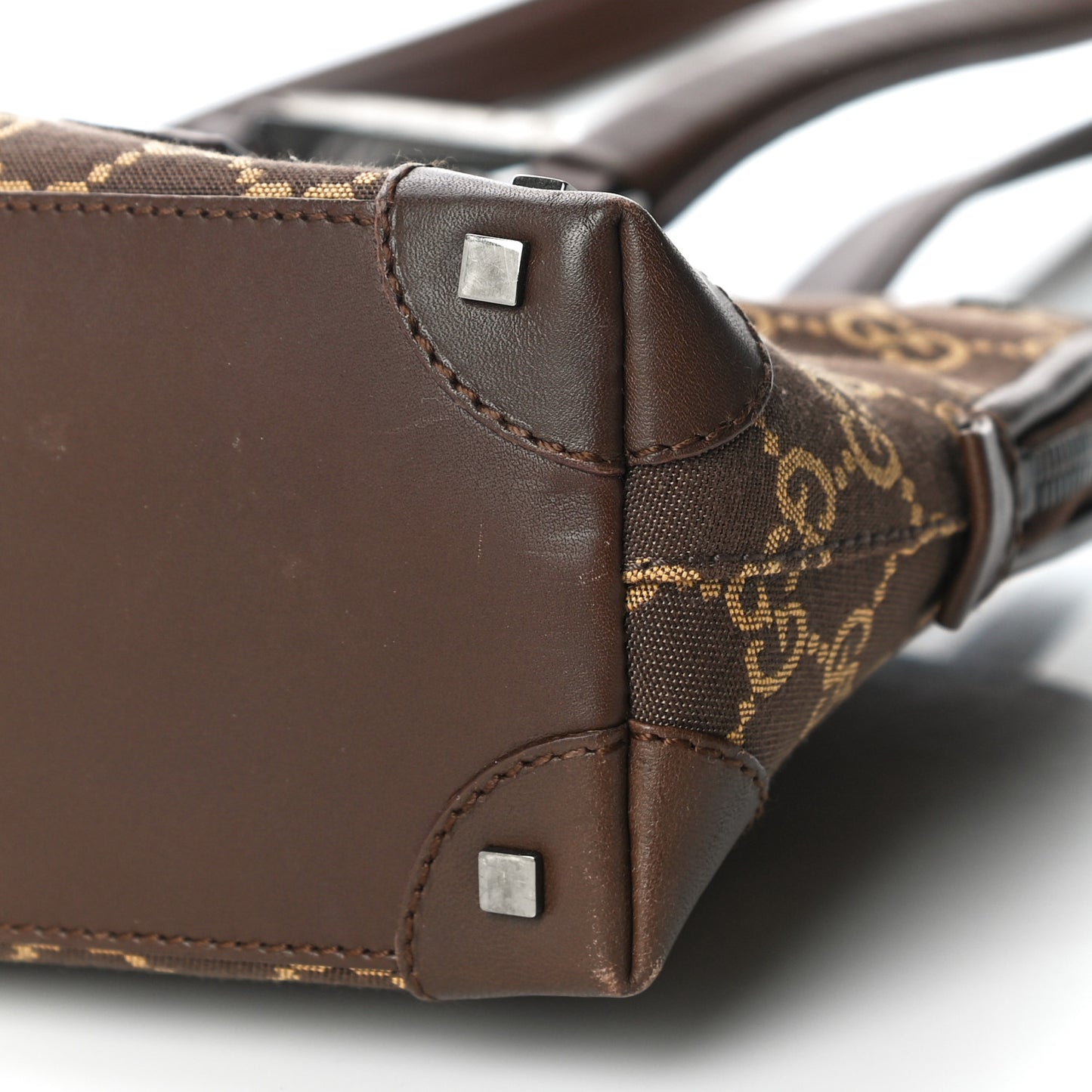 Monogram Shoulder Bag Dark Brown