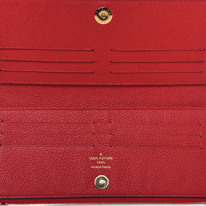 Louis Vuitton Empreinte Adele Wallet Cherry 5 of 22