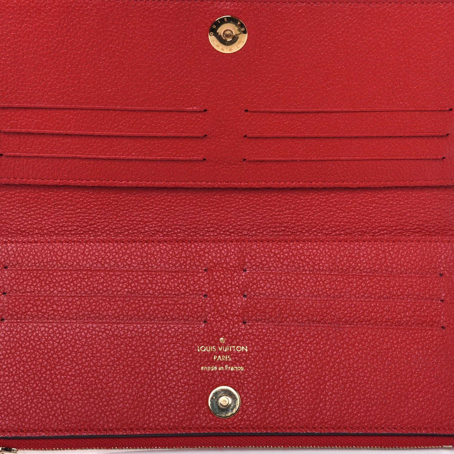 Louis Vuitton Empreinte Adele Wallet Cherry 5 of 22