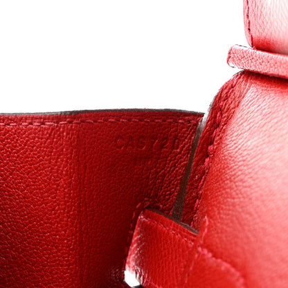 Hermes Epsom Birkin 30 Rouge Casaque 7 of 17