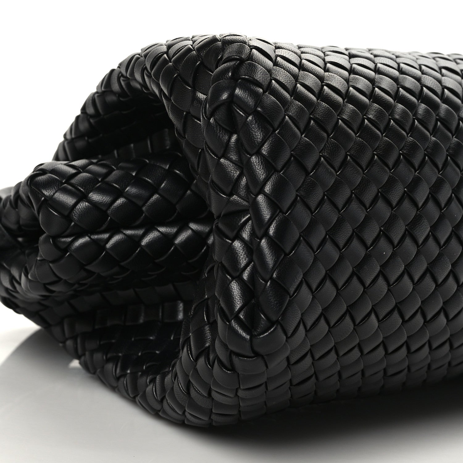 Bottega Veneta Nappa Intrecciato Medium Padded The Handle Tote Black 8 of 9