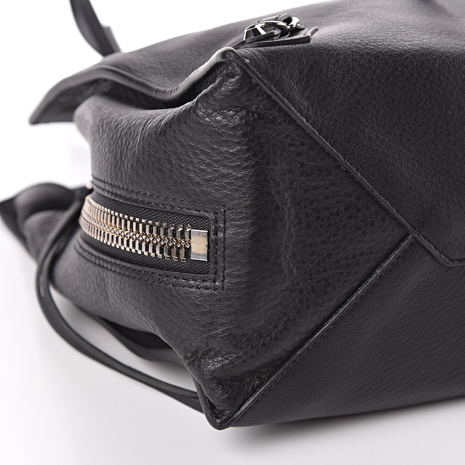 Balenciaga Veau Papier B4 Zip Around Tote Black 9 of 10