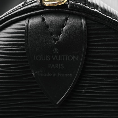 Louis Vuitton Epi Keepall 50 Black 5 of 12