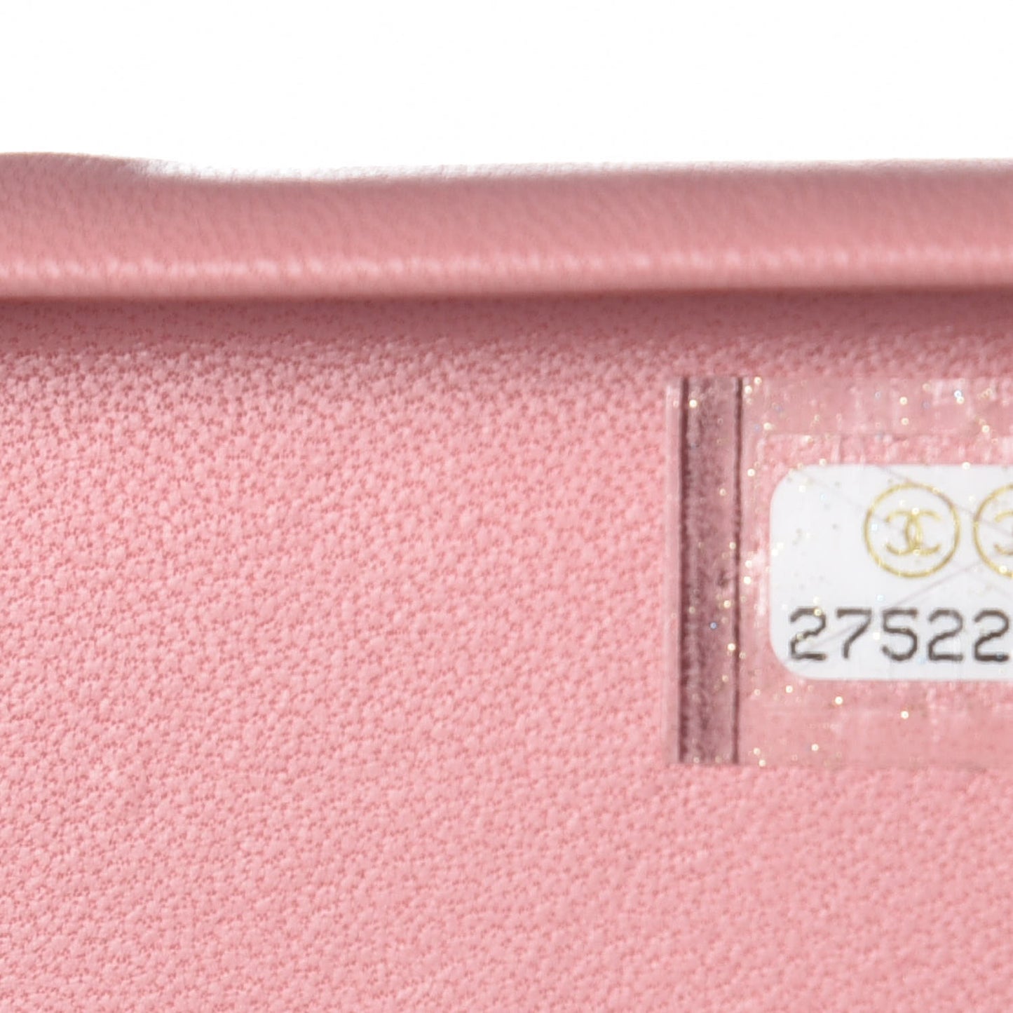 Lambskin Quilted iPhone X Coco Tech Case Pink