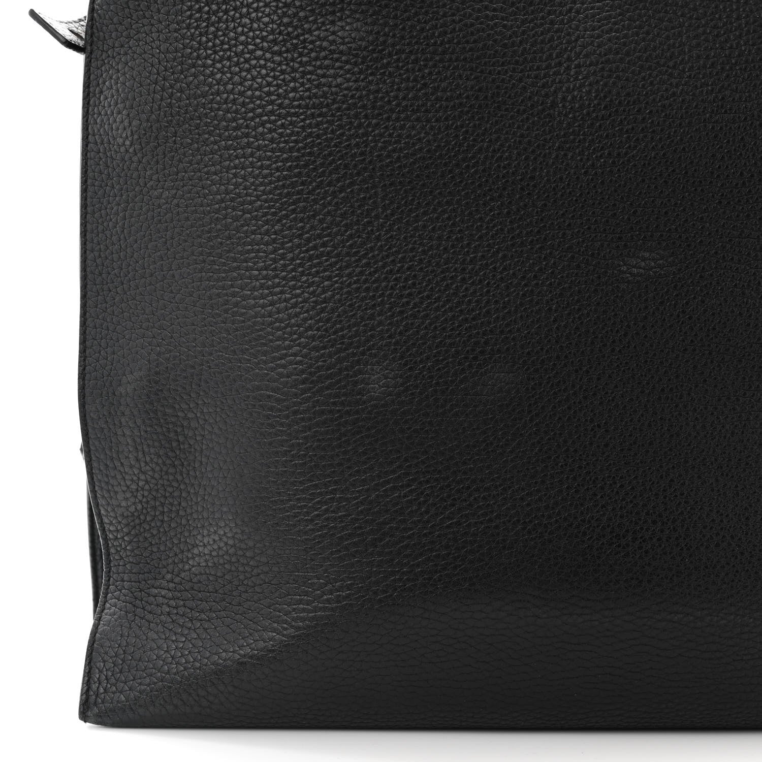 Tom Ford Pebbled Calfskin Large Alix Padlock Zip Hobo Bag Black 13 of 15