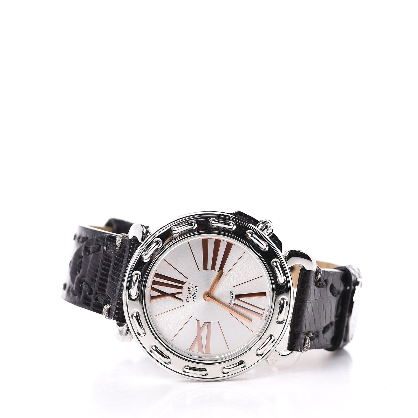Stainless Steel Calfskin 37mm Selleria Quartz Watch