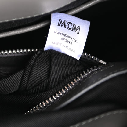MCM Visetos Small Essential Backpack Phantom Grey 7 of 10