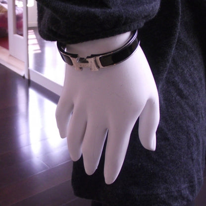 Hermes Enamel H Bracelet 2 of 5