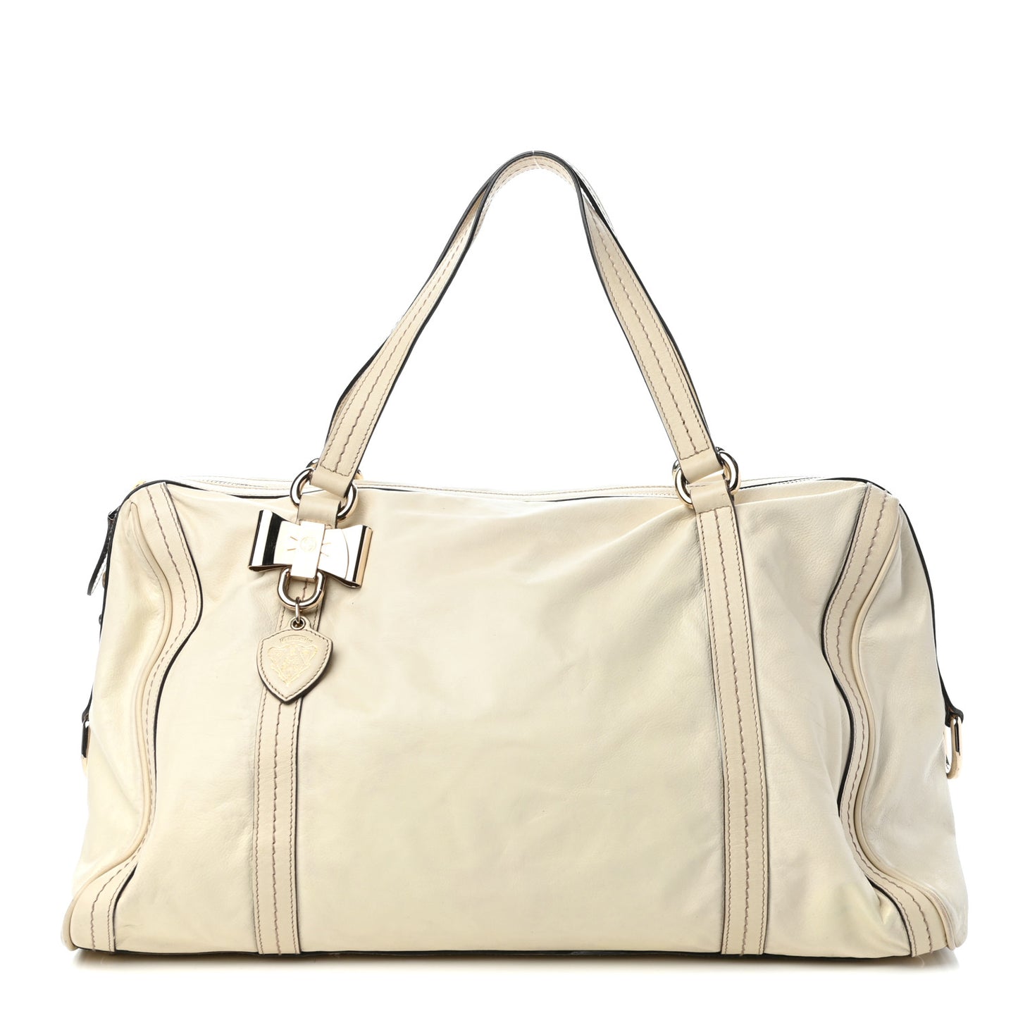 Nappa Medium Duchessa Boston Off White