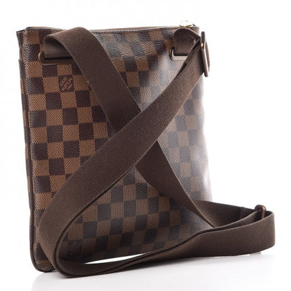 Louis Vuitton Damier Ebene Brooklyn Flat Pochette 3 of 7