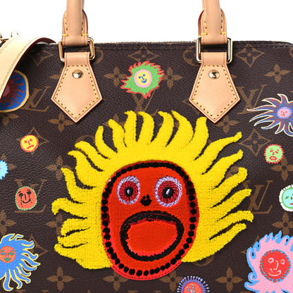 Louis Vuitton LV X YK Monogram Embroidered My Eternal Soul Speedy Bandouliere 25 Multicolor 8 of 10