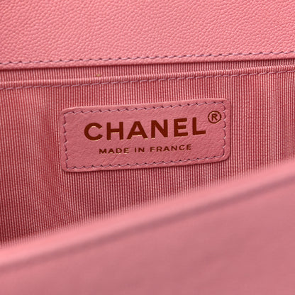 Chanel Caviar Quilted Medium Boy Flap Pink 5 of 18