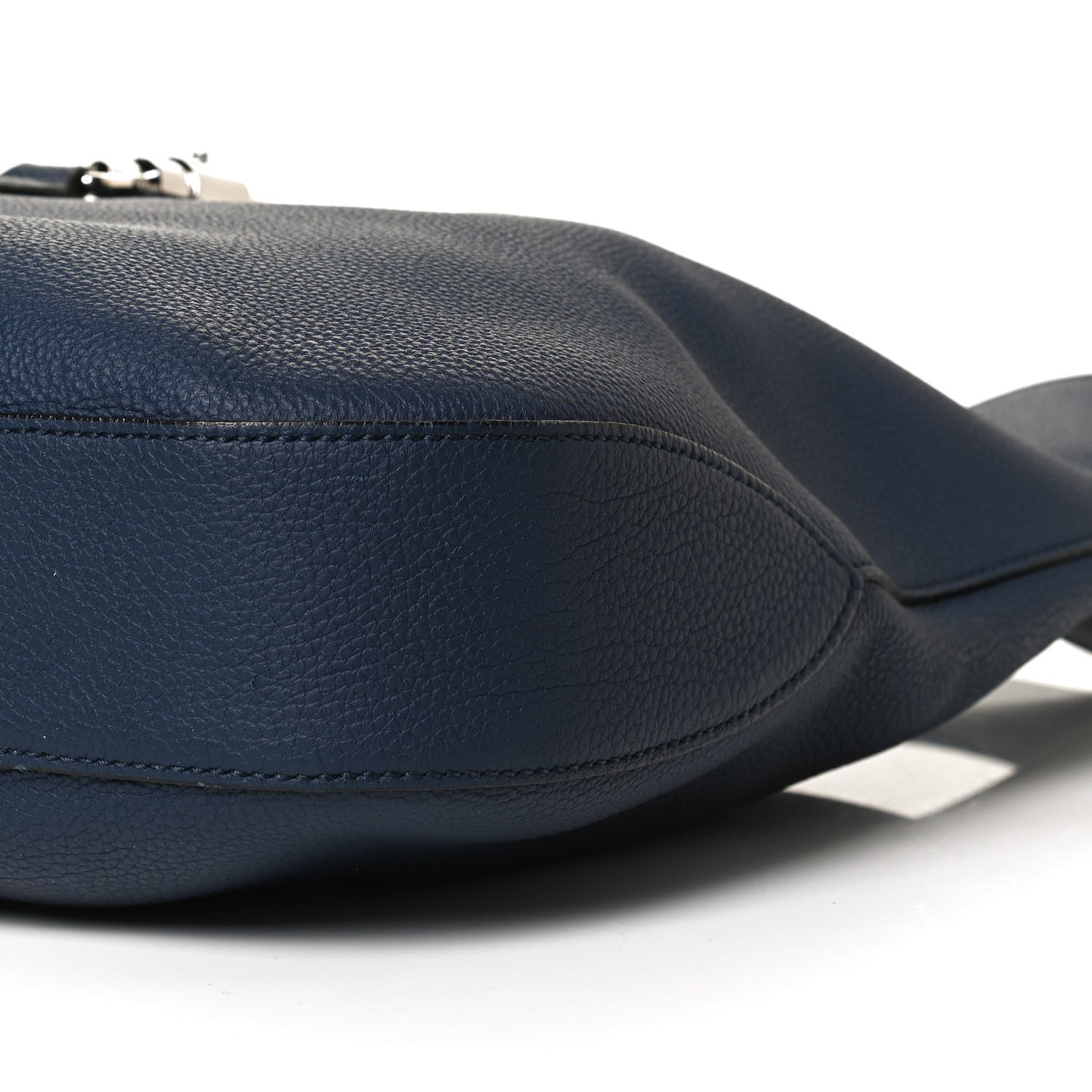 Gucci Soft Grained Calfskin Large Jackie Hobo Classic Blue Marine 11 of 11