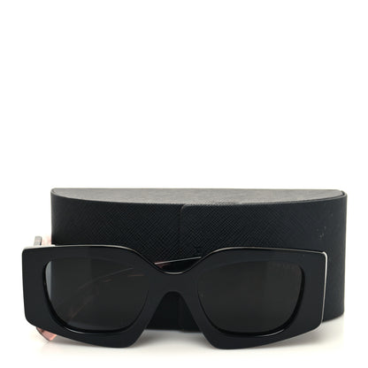 Prada Acetate Square Sunglasses SPR 15Y Slate Gray 7 of 7