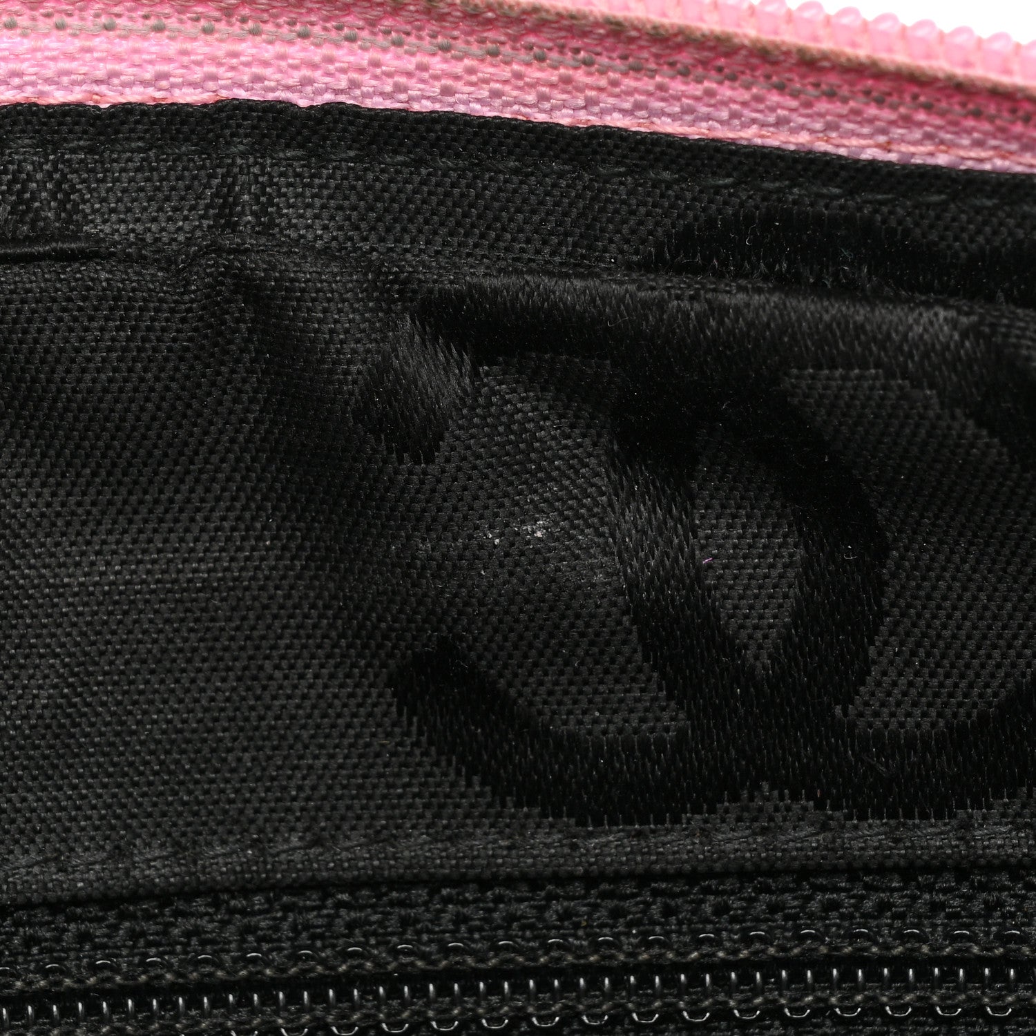 Chanel Calfskin Quilted Cambon Pochette Pink Black 9 of 17