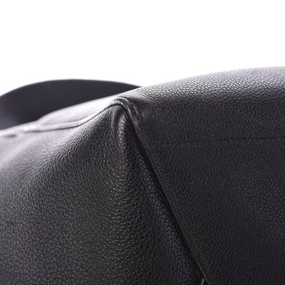 Celine Soft Grained Calfskin Sangle Bucket Bag Black 10 of 13