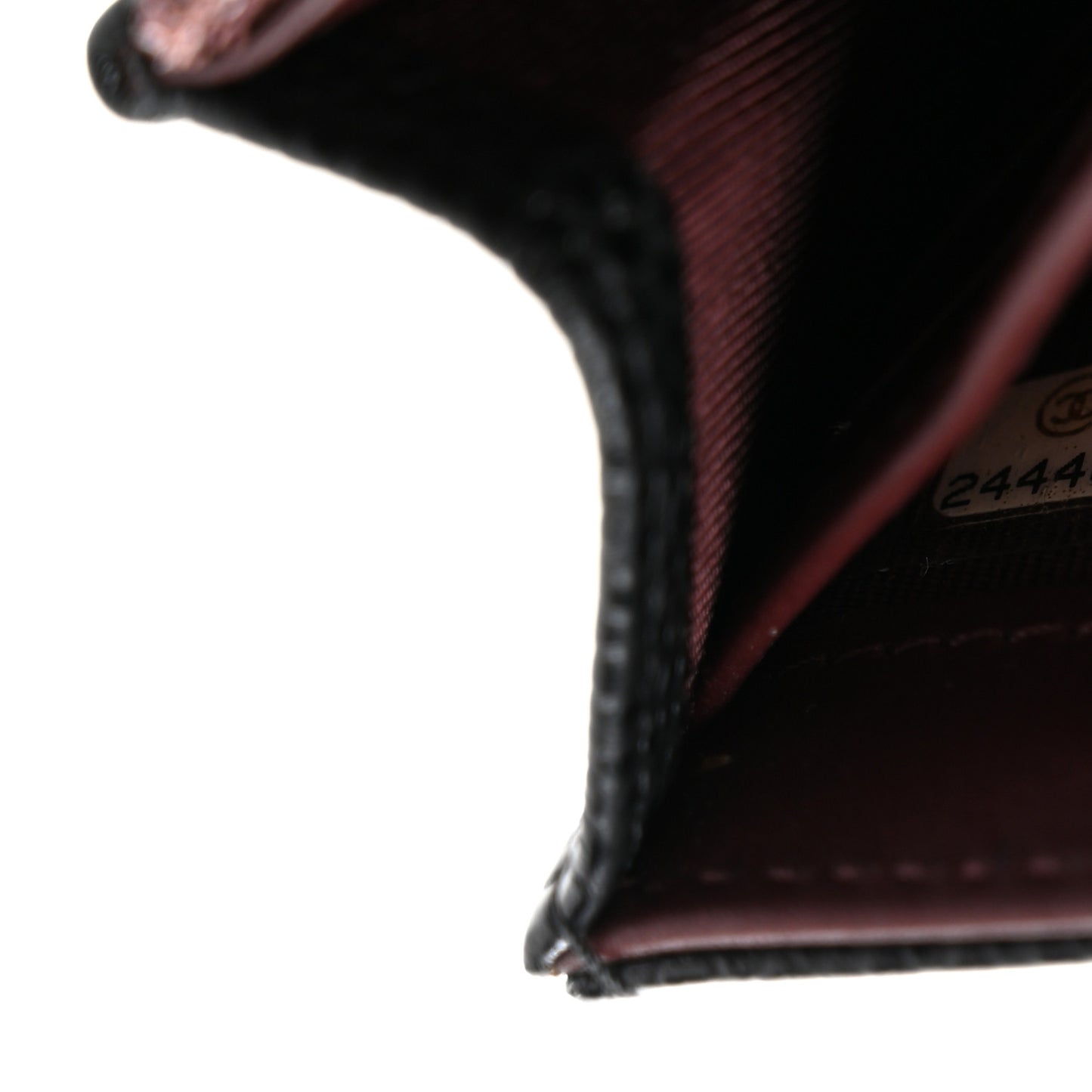 Caviar Quilted Large Gusset Flap Wallet Black