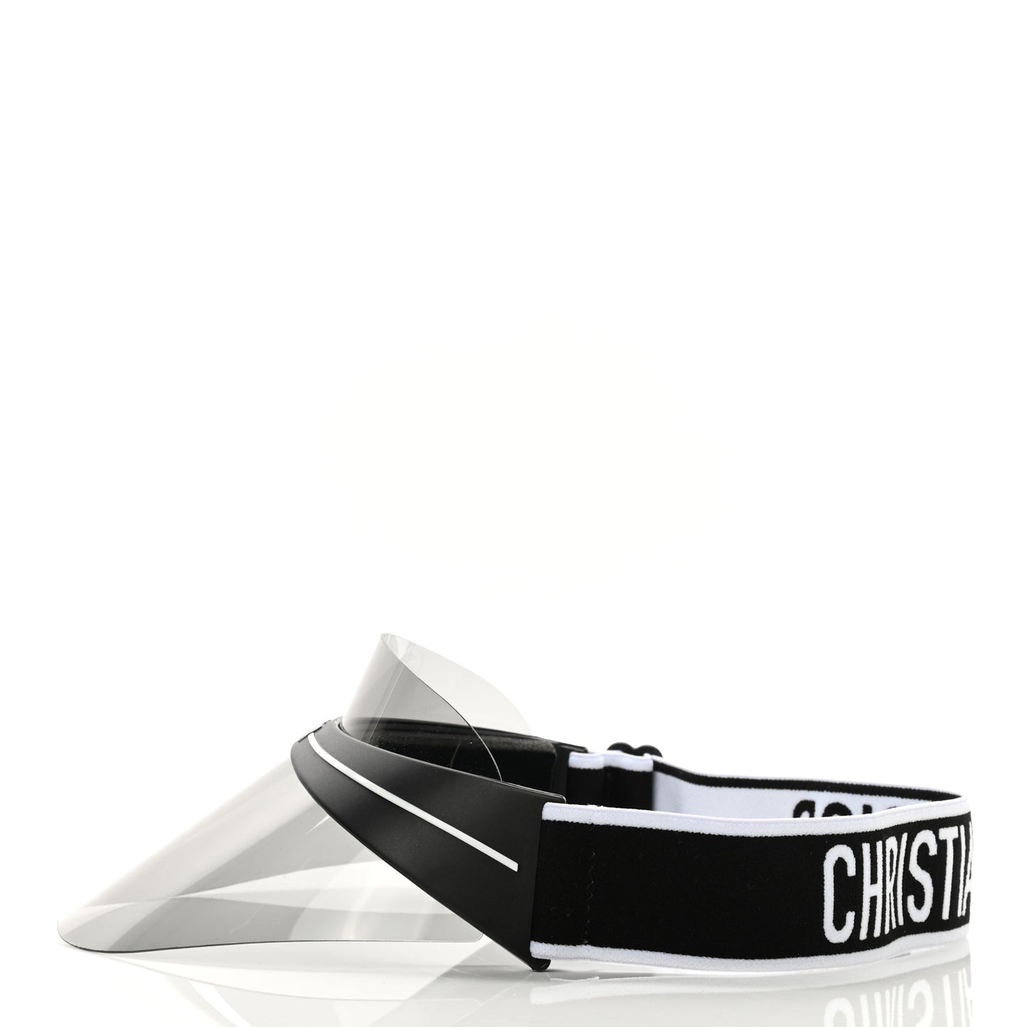 Mirrored DiorClub1 Sun Visor Black