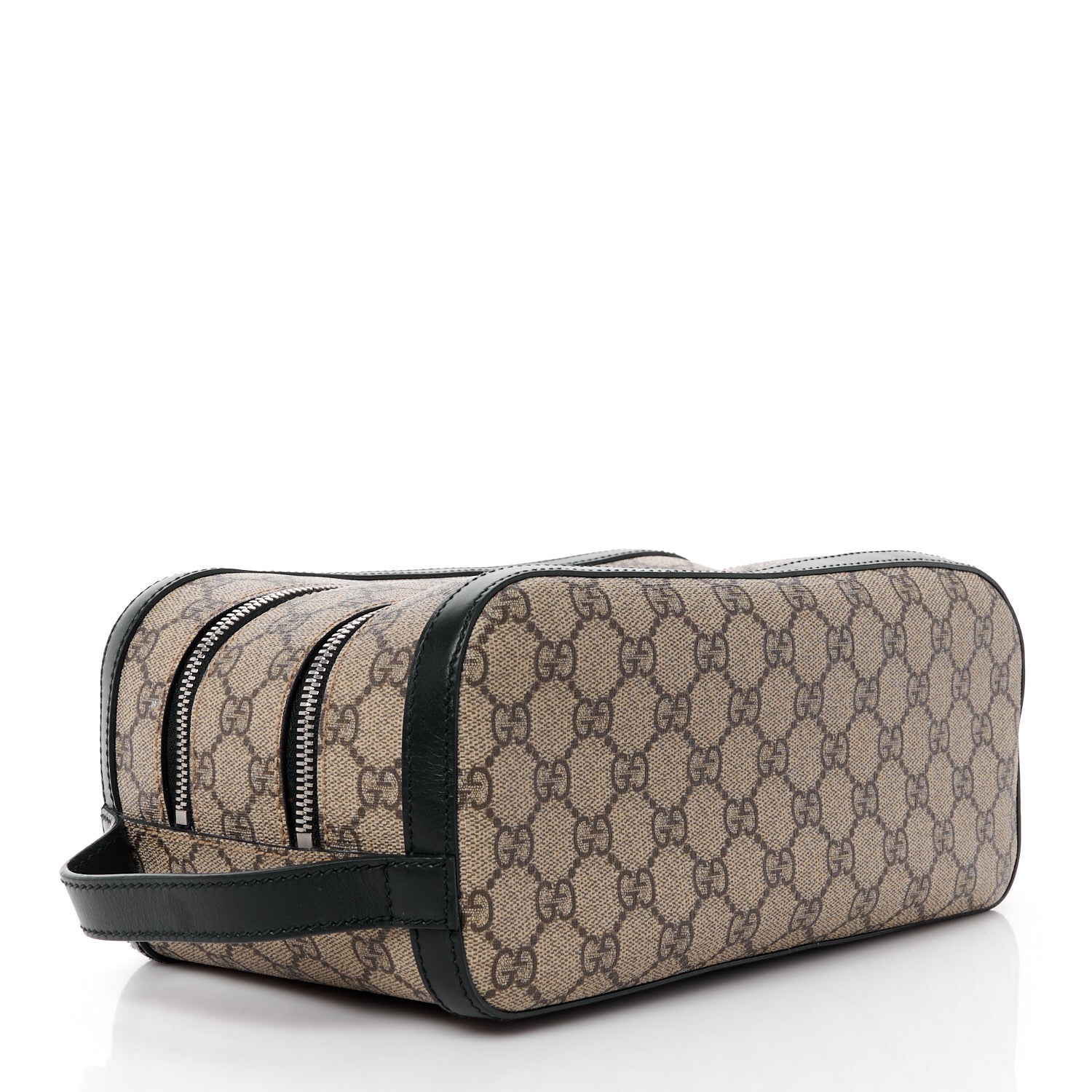 Gucci GG Supreme Monogram Toiletry Case Black 3 of 11