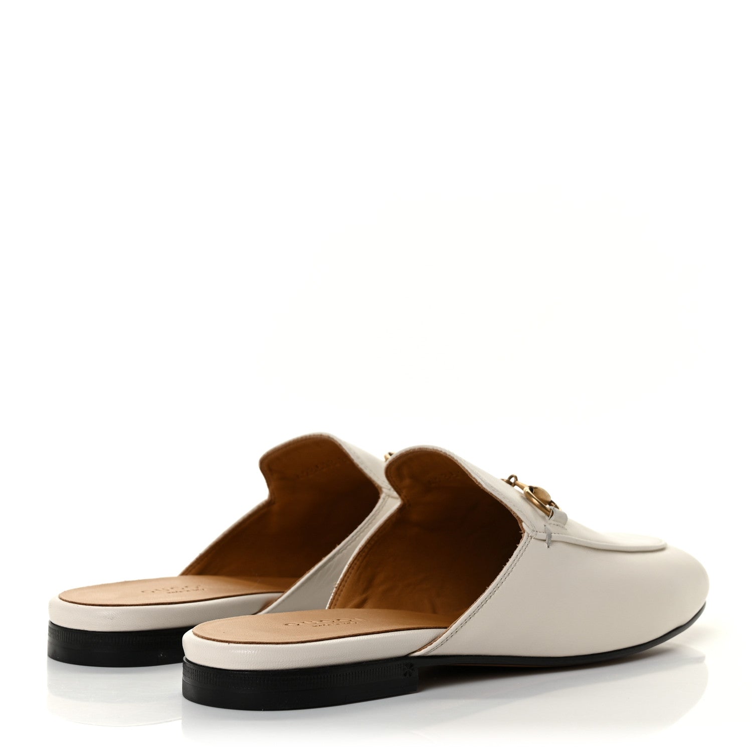Gucci Malaga Kid Womens Princetown Slippers 37.5 Mystic White 4 of 9