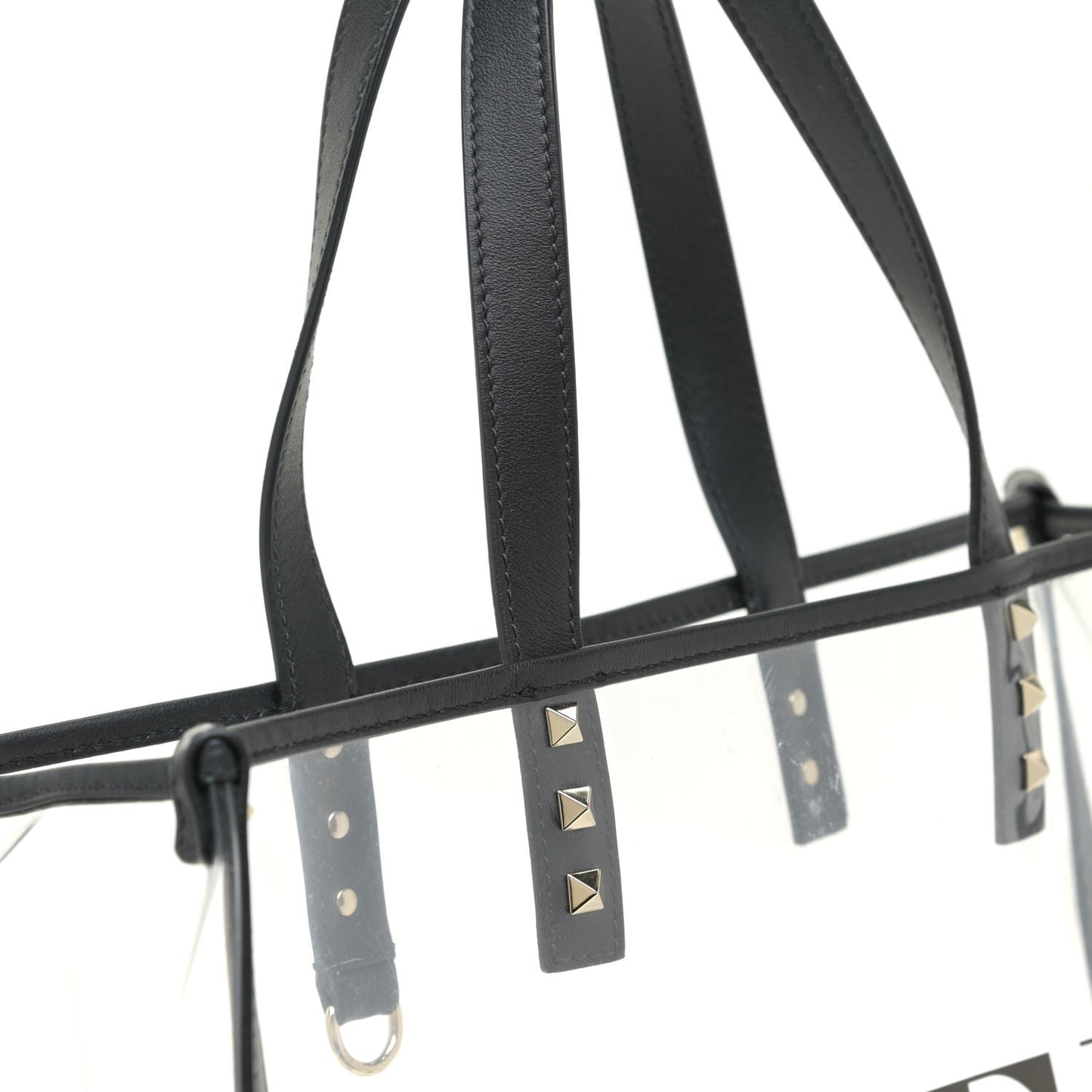 Plexy VLTN Small Shopping Bag Transparent