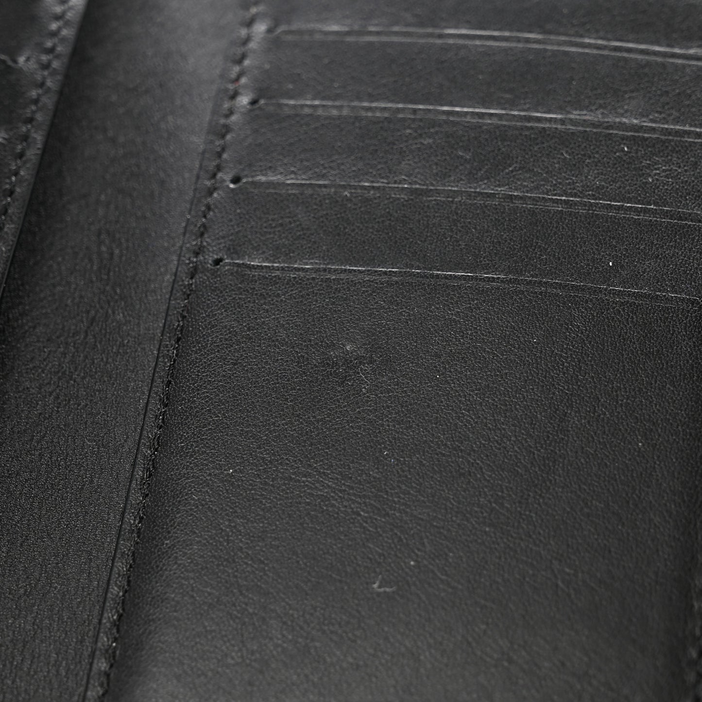 Taurillon Embellished Capucines Compact Wallet Black