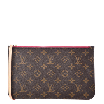 Louis Vuitton Monogram Neverfull MM GM Pochette Pivoine 1 of 7