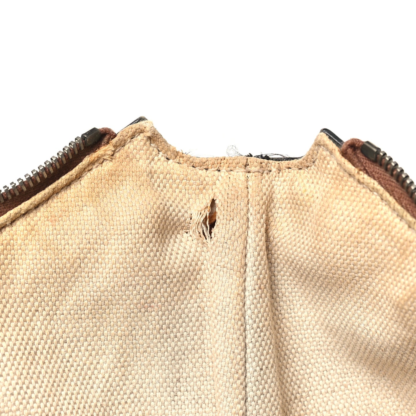 Monogram Medium Half Moon Hobo Brown