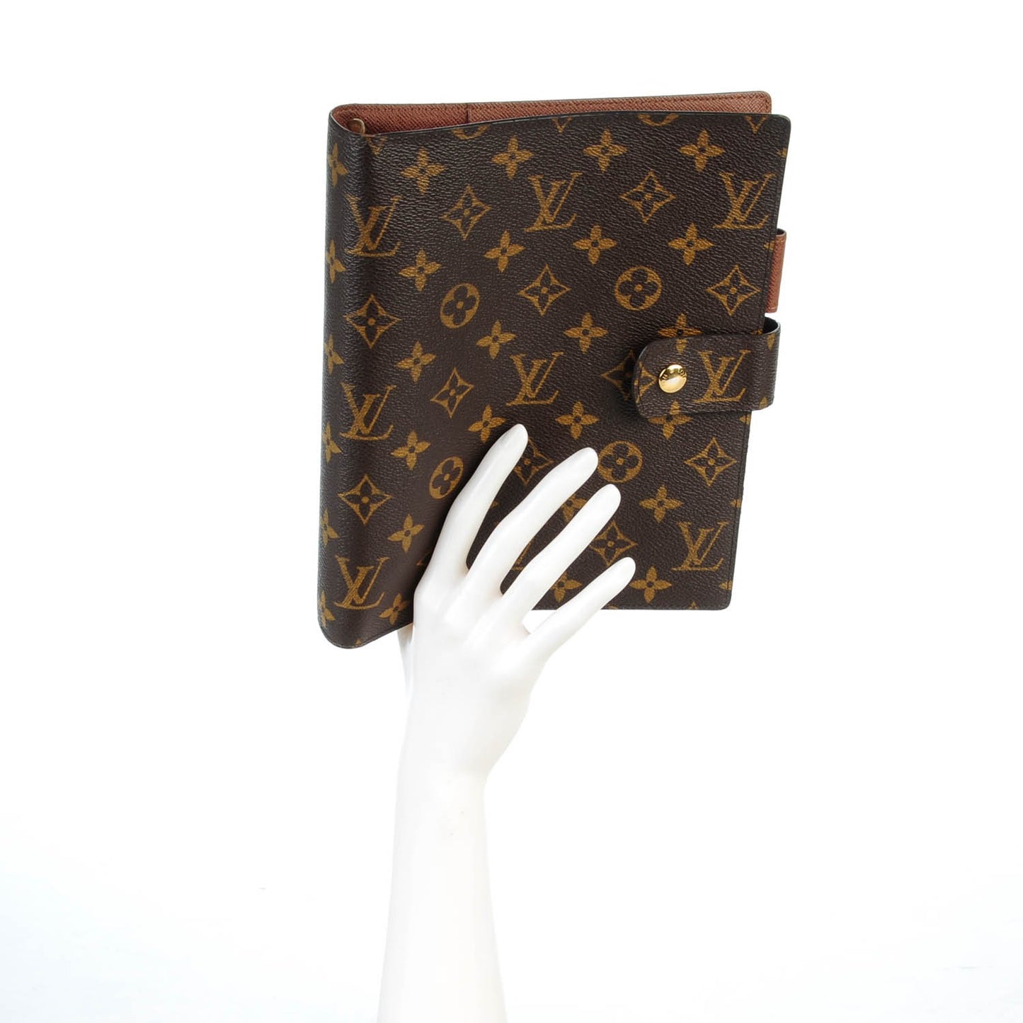 Monogram Large Ring Agenda Cover
